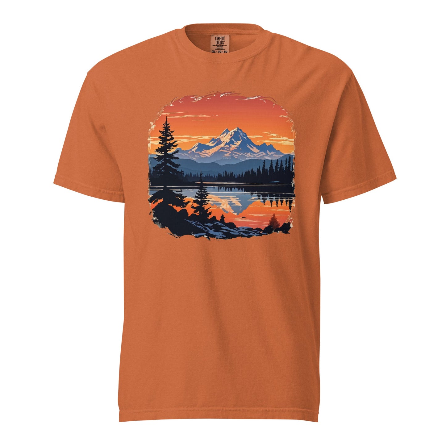 Mountains On The Lake Women's (Unisex) Premium Tee - Women's Shirts - Discovery Co.