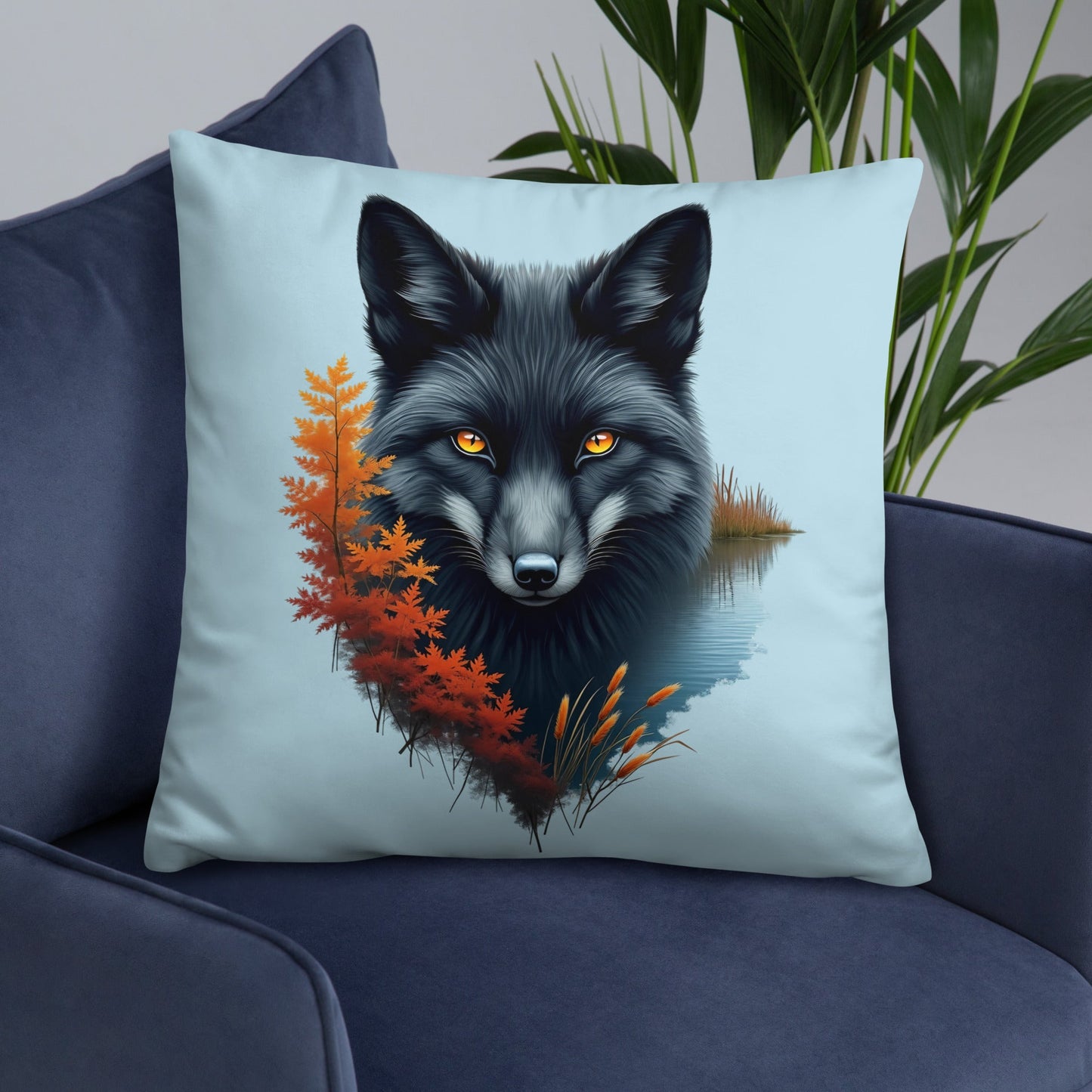 Mystic Fox Basic Pillow - Pillows - Discovery Co.