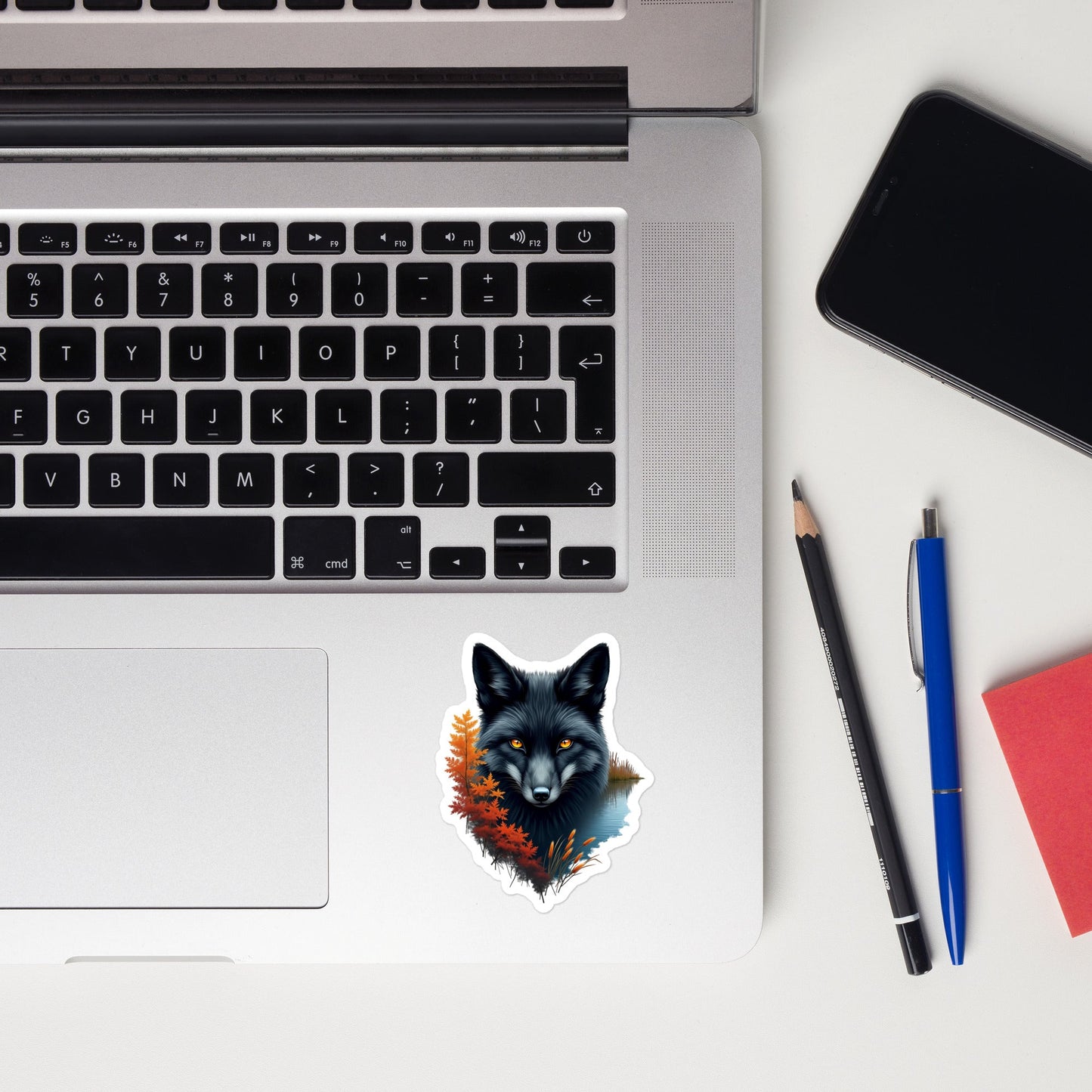 Mystic Fox Bubble - Free Stickers - Stickers - Discovery Co.