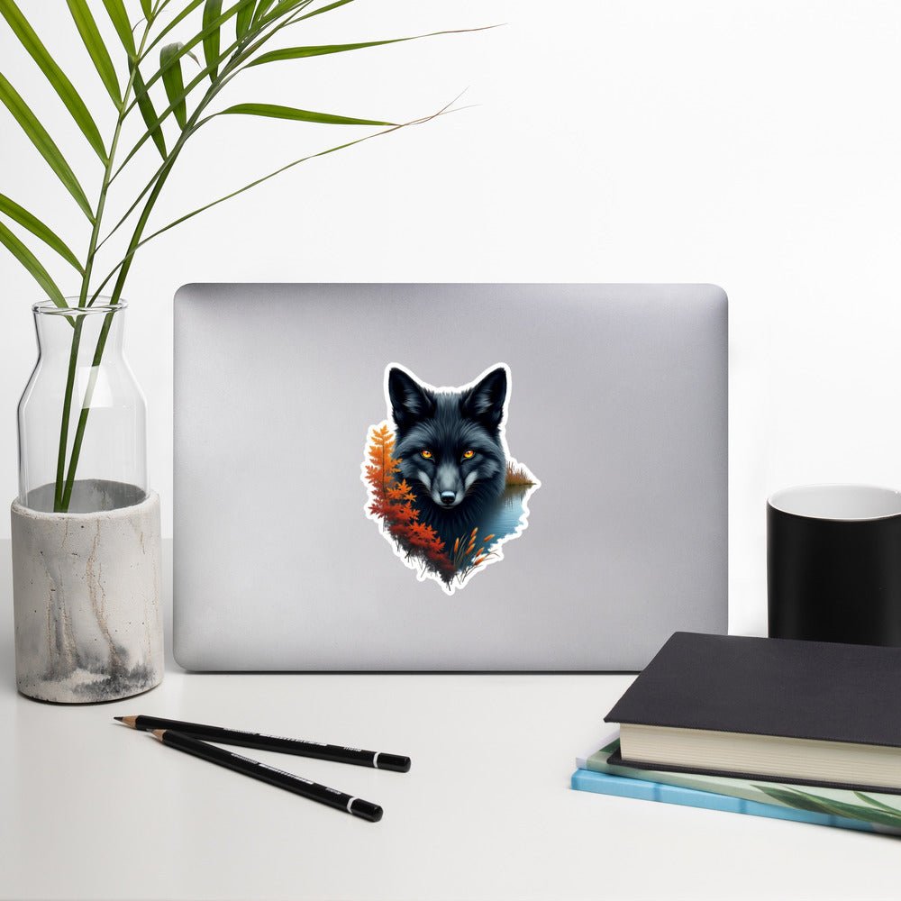 Mystic Fox Bubble - Free Stickers - Stickers - Discovery Co.