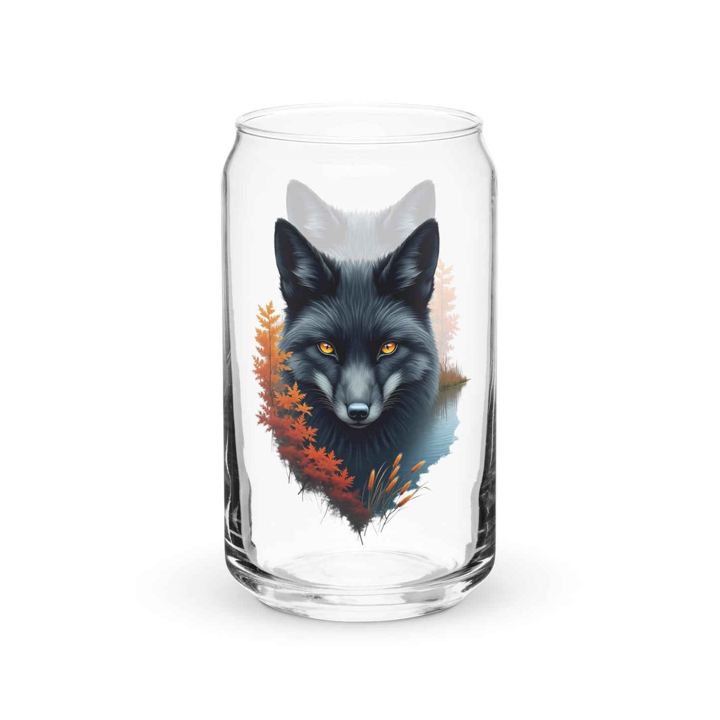 Mystic Fox Can - Shaped Glass - Can - Shaped Glass - Discovery Co.
