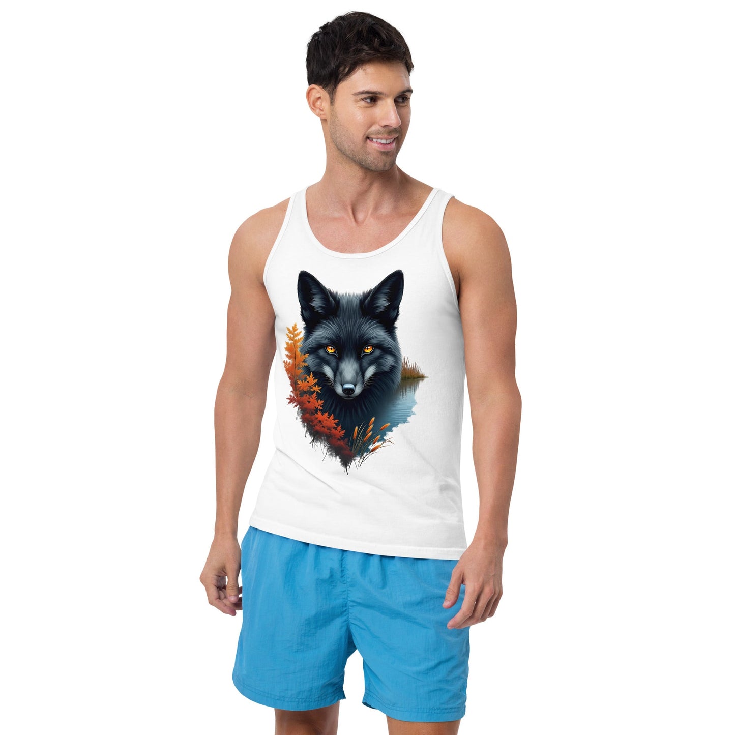 Mystic Fox Men's Tank Top - Men's Shirts - Discovery Co.