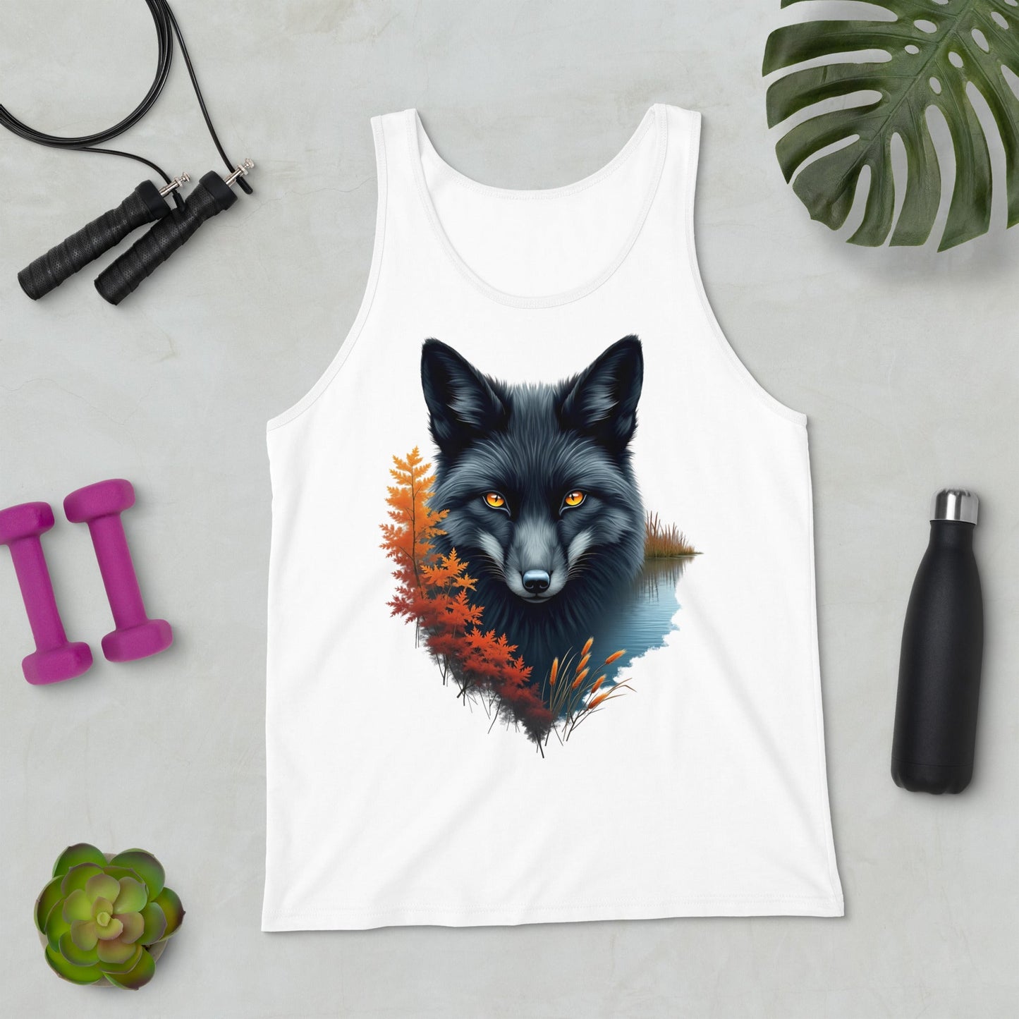 Mystic Fox Men's Tank Top - Men's Shirts - Discovery Co.