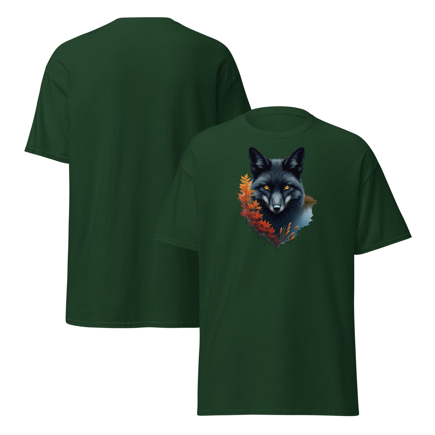 Mystic Fox Men's (Unisex) Classic Tee - Men's Shirts - Discovery Co.