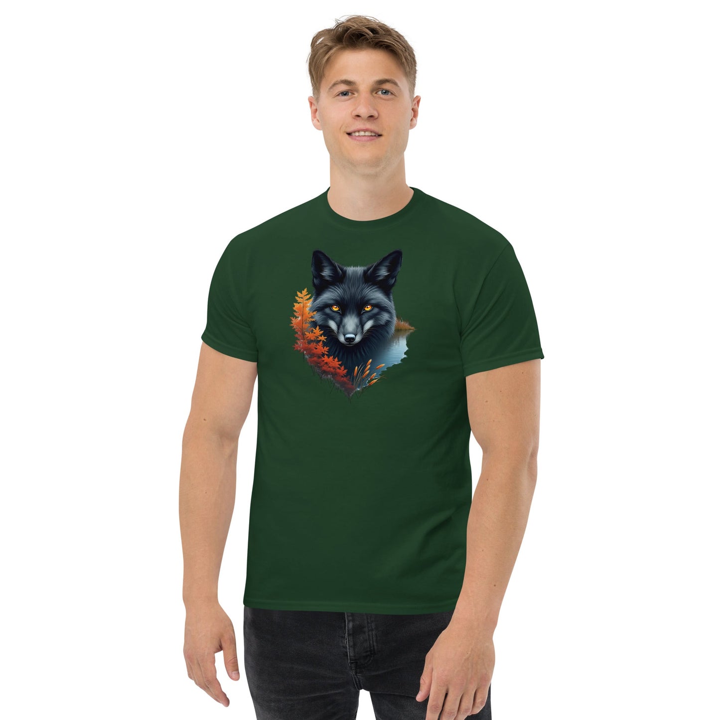 Mystic Fox Men's (Unisex) Classic Tee - Men's Shirts - Discovery Co.