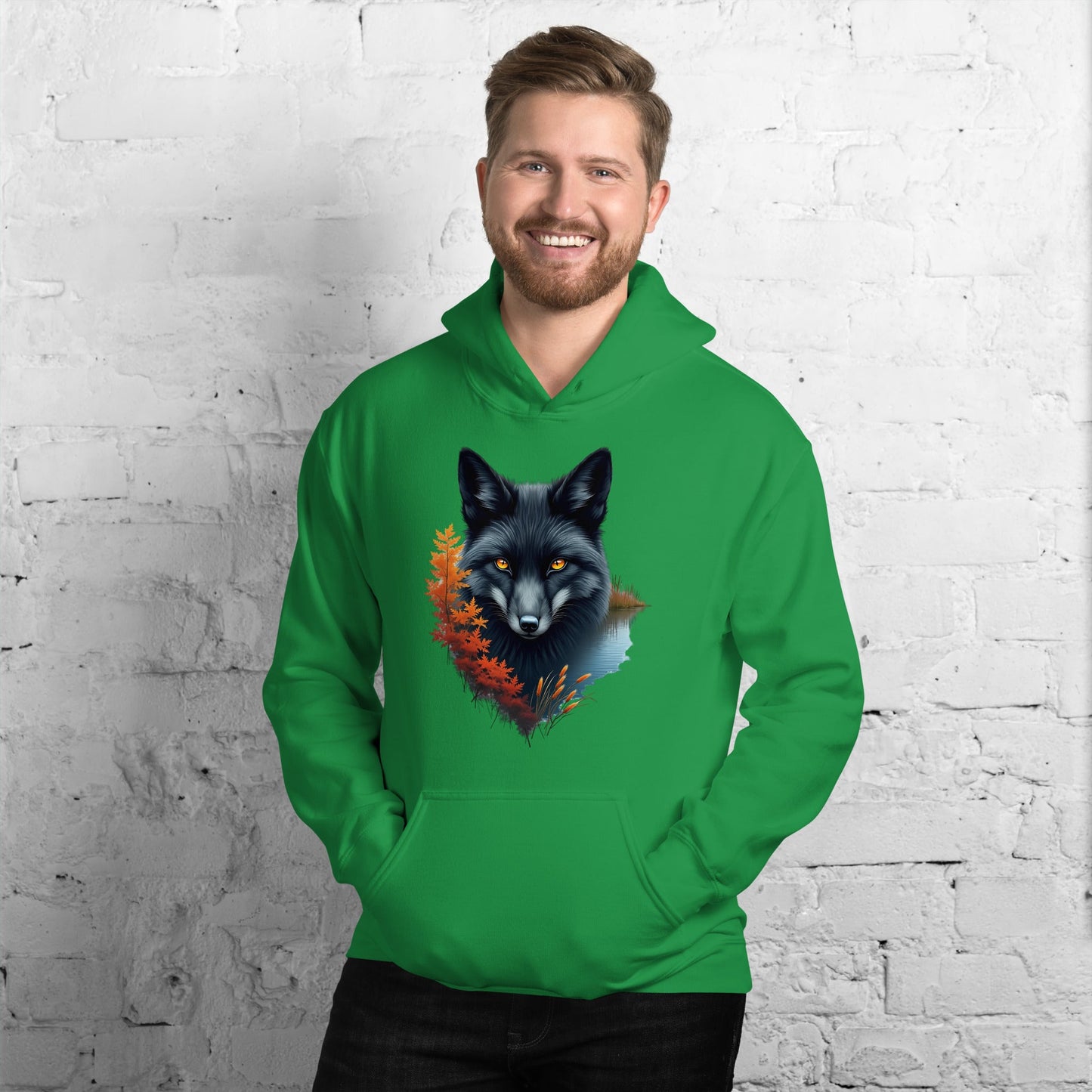 Mystic Fox Men's (Unisex) Hoodie - Hoodies - Discovery Co.