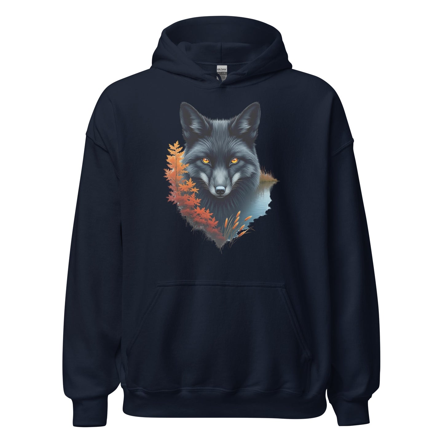 Mystic Fox Men's (Unisex) Hoodie - Hoodies - Discovery Co.