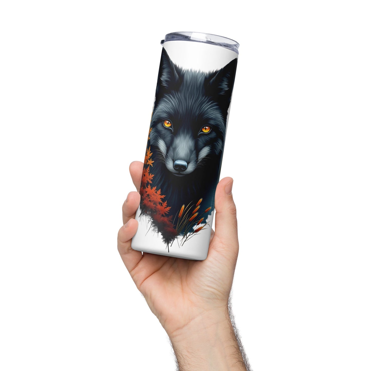 Mystic Fox Stainless Steel Tumbler - Steel Tumbler - Discovery Co.