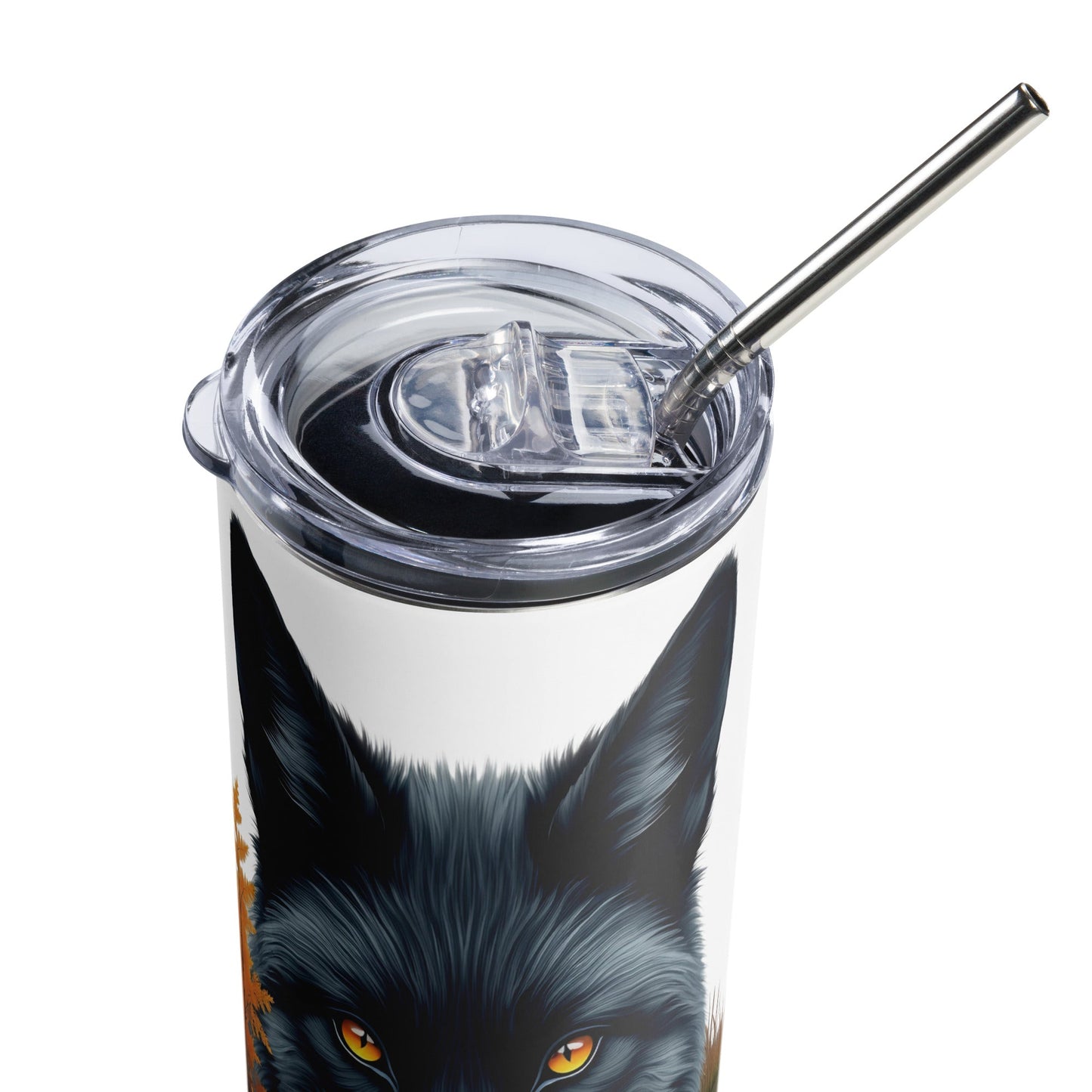 Mystic Fox Stainless Steel Tumbler - Steel Tumbler - Discovery Co.