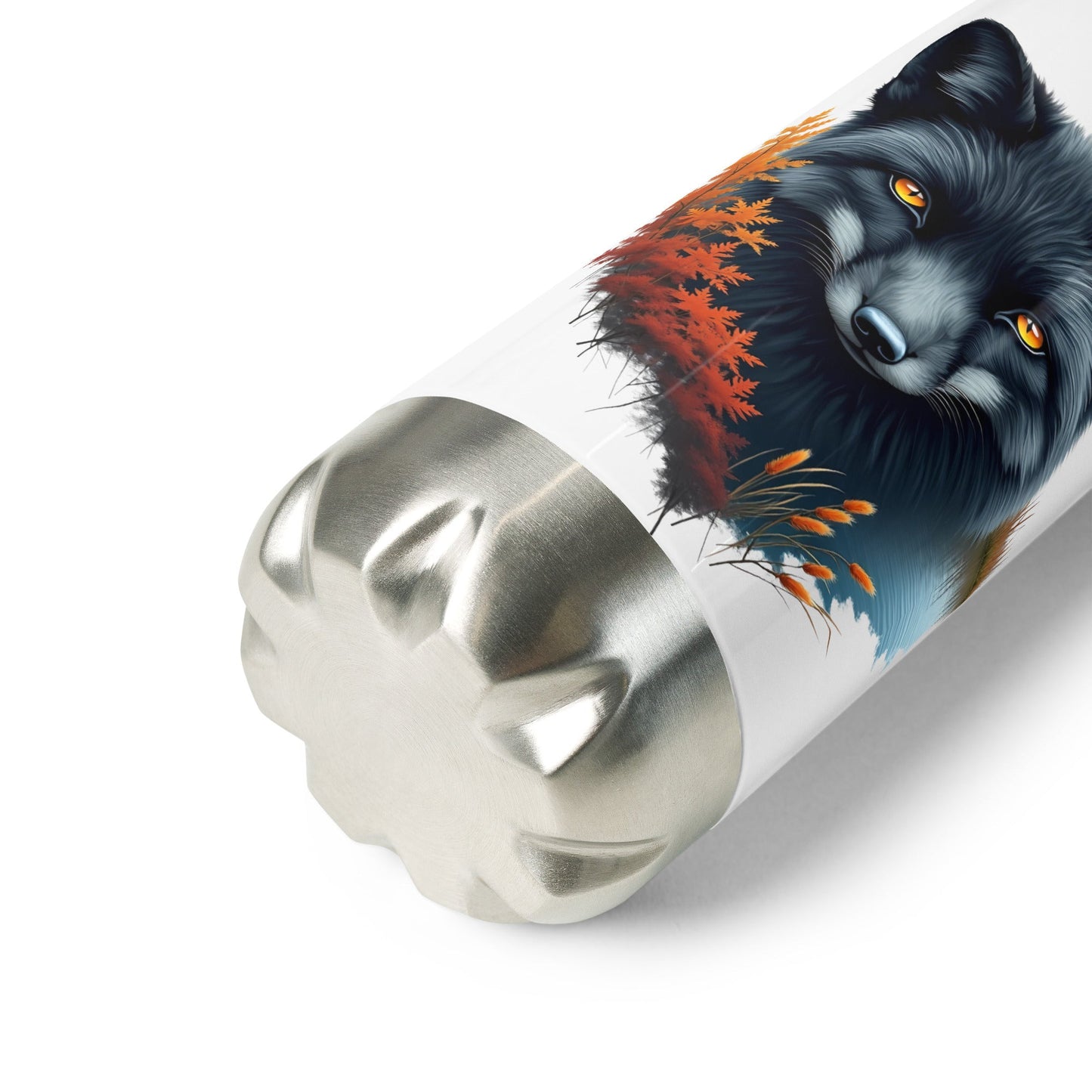 Mystic Fox Stainless Steel Water Bottle - Stainless Steel Water Bottle - Discovery Co.