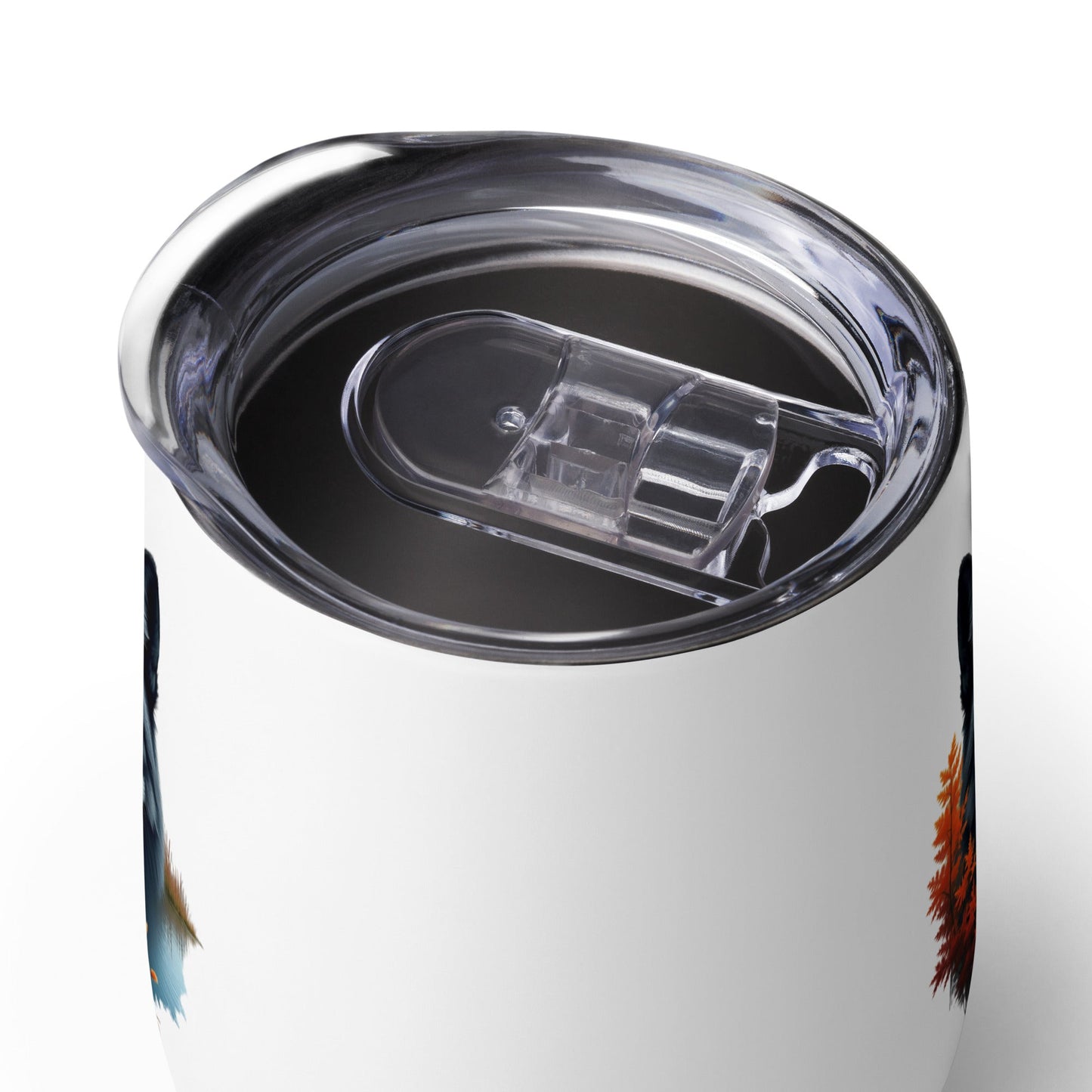 Mystic Fox Stainless Steel Wine Tumbler - Steel Tumbler - Discovery Co.