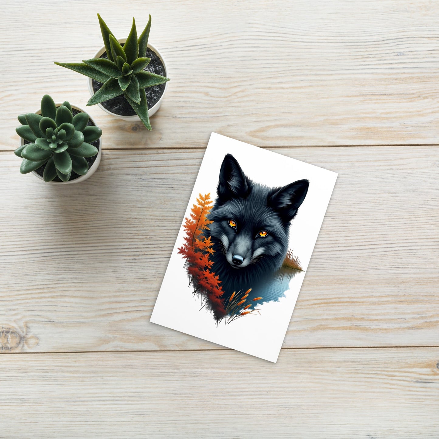 Mystic Fox Standard Postcard - Post Cards - Discovery Co.