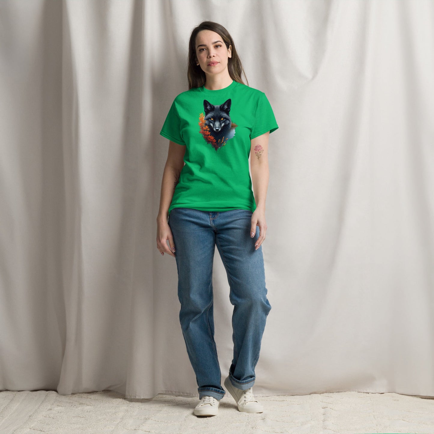 Mystic Fox Women's (Unisex) Classic Tee - Women's Shirts - Discovery Co.