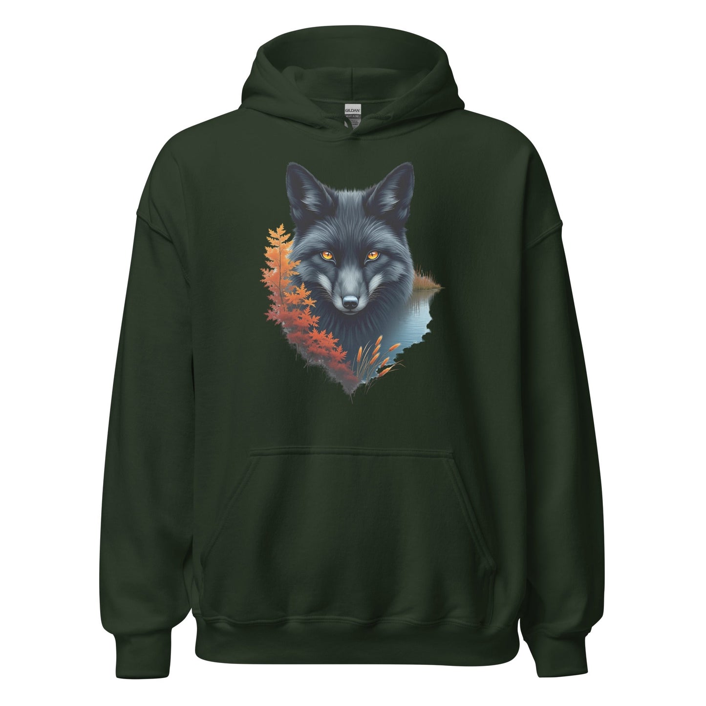 Mystic Fox Women's (Unisex) Hoodie - Hoodies - Discovery Co.
