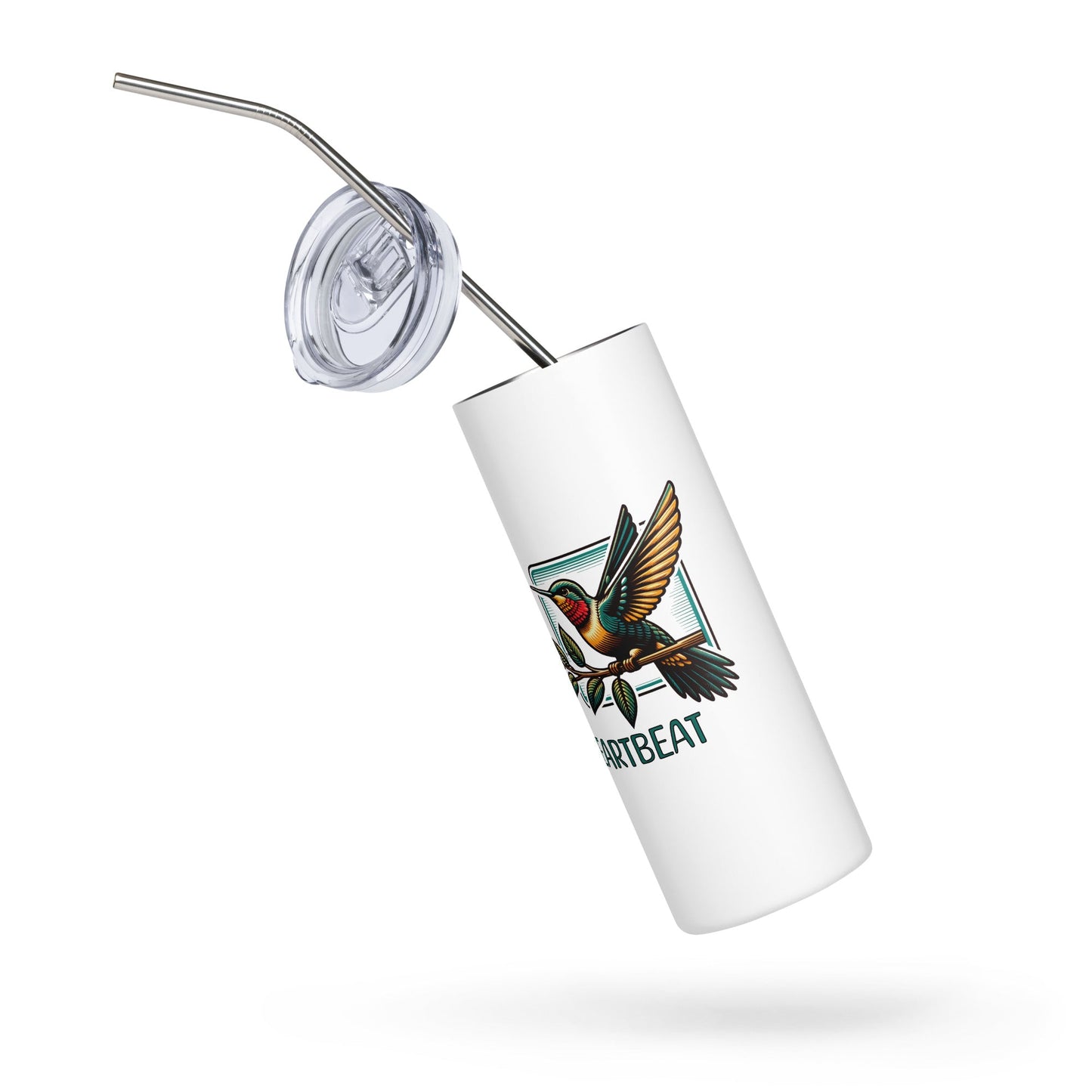 Nature's Heartbeat Stainless Steel Tumbler - Steel Tumbler - Discovery Co.