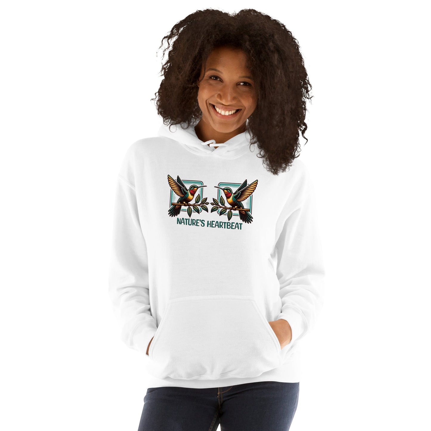 Nature's Heartbeat Women's (Unisex) Hoodie - Hoodies - Discovery Co.