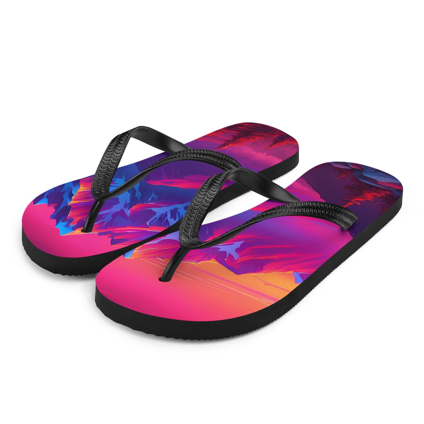 Neon Mountains Flip - Flops - Footwear - Discovery Co.