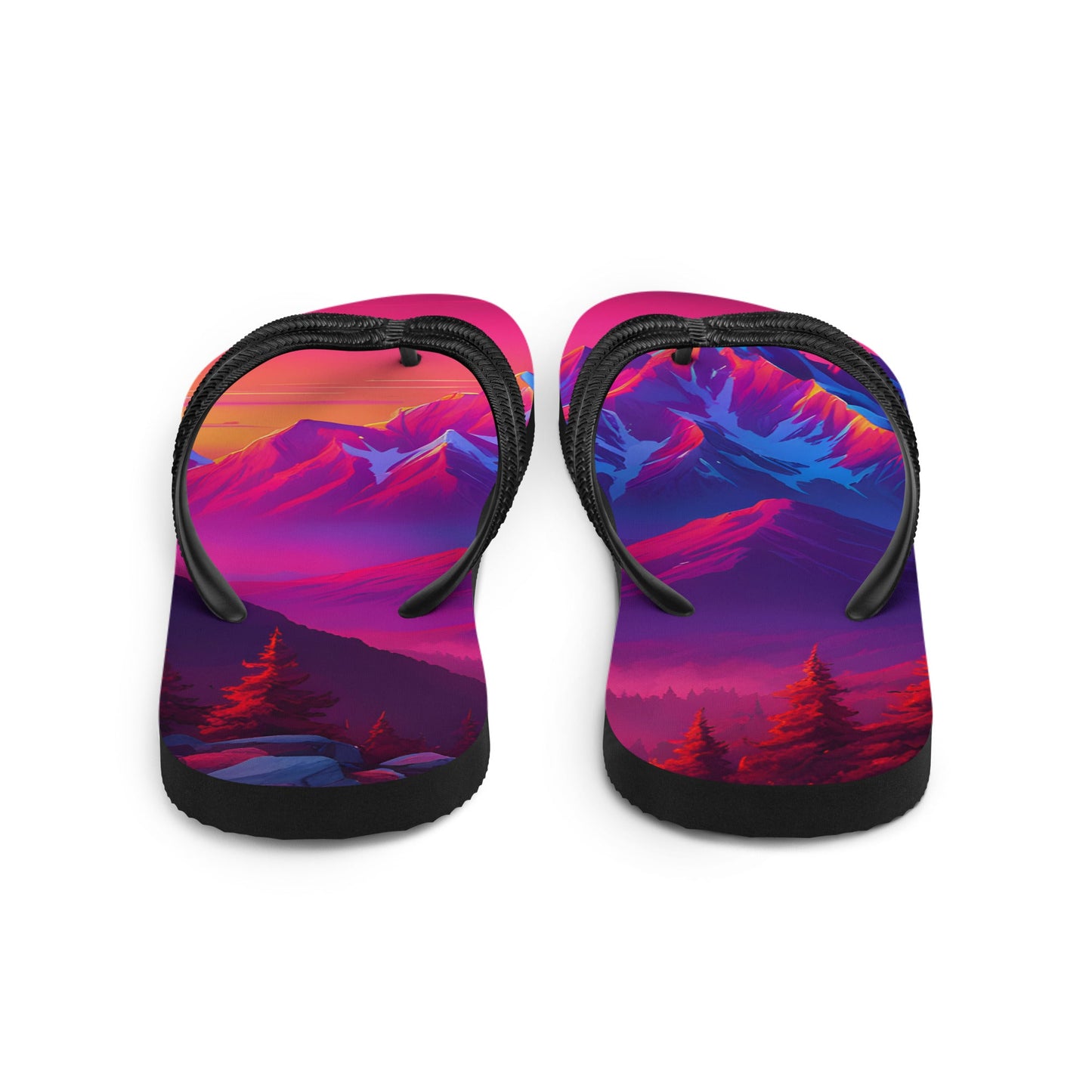 Neon Mountains Flip - Flops - Footwear - Discovery Co.