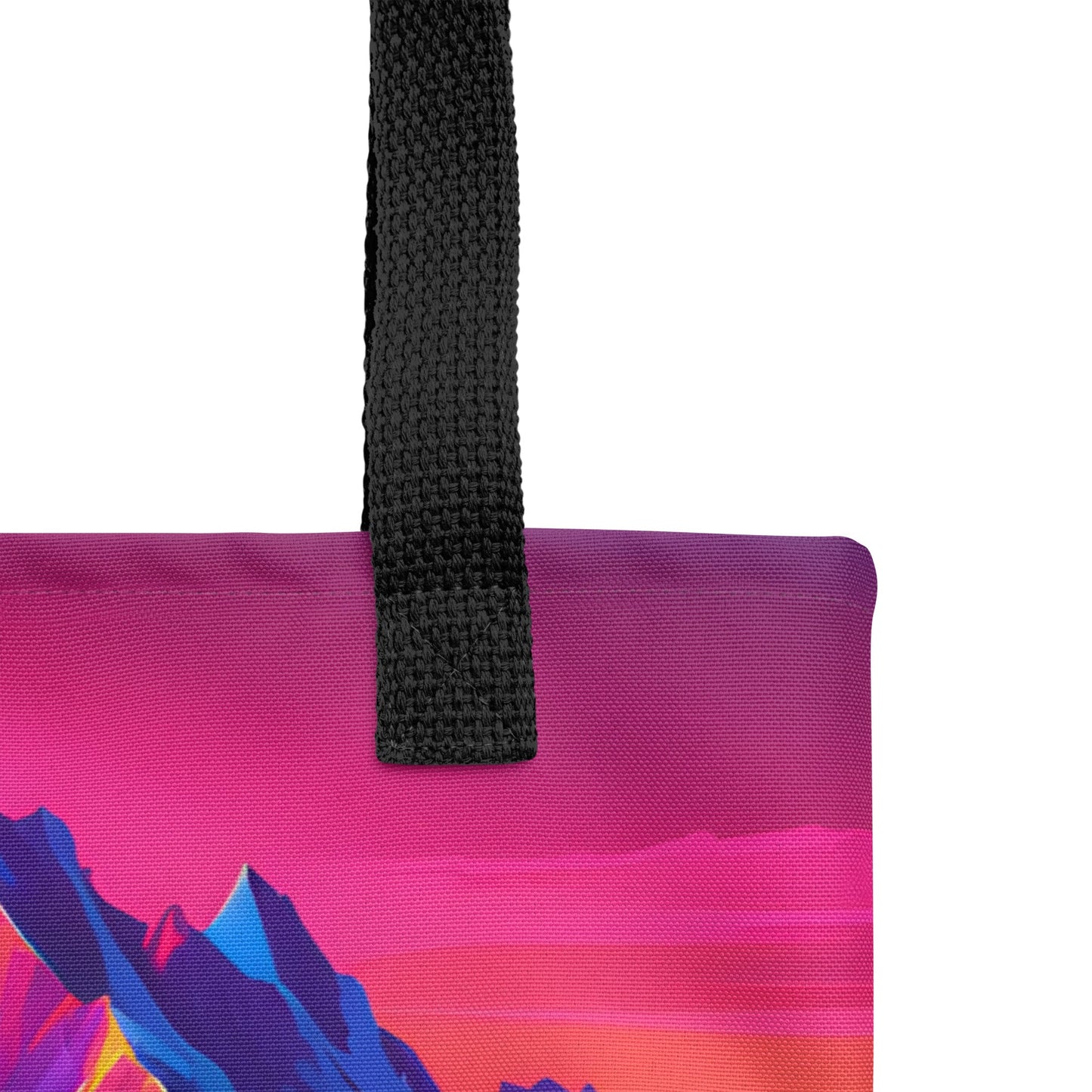 Neon Mountains Tote Bag - Tote Bags - Discovery Co.