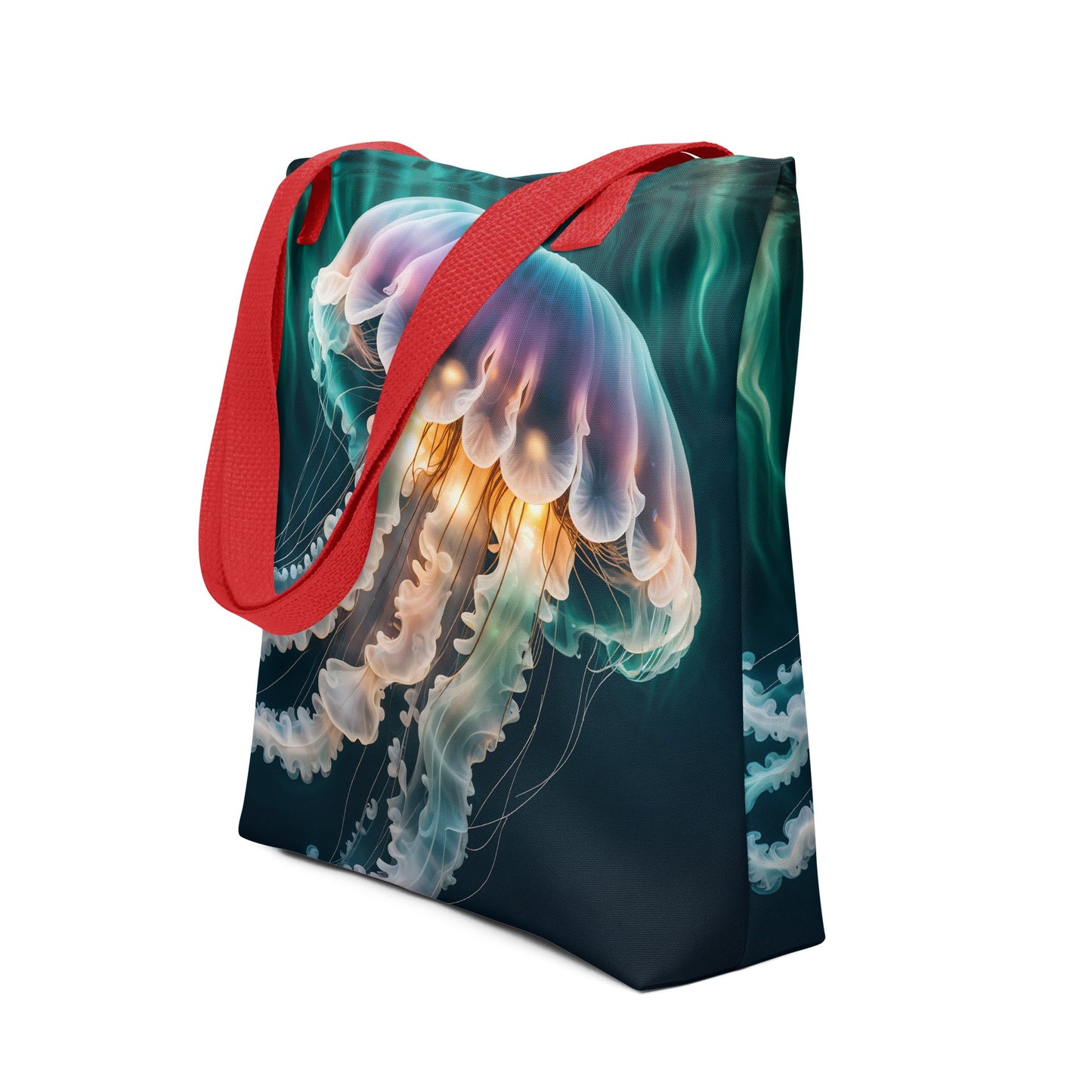 Northern Lights Jellyfish Tote Bag - Tote Bags - Discovery Co.