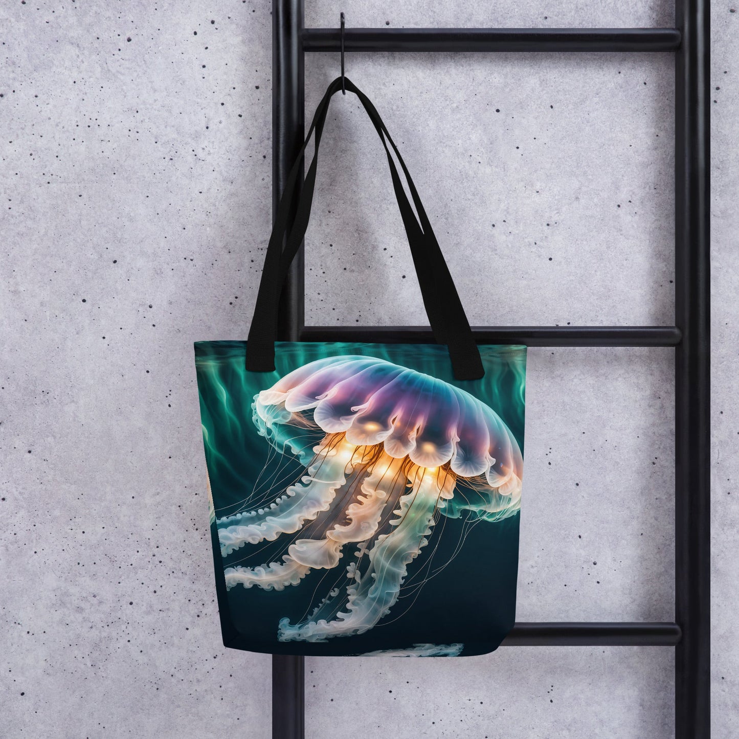 Northern Lights Jellyfish Tote Bag - Tote Bags - Discovery Co.
