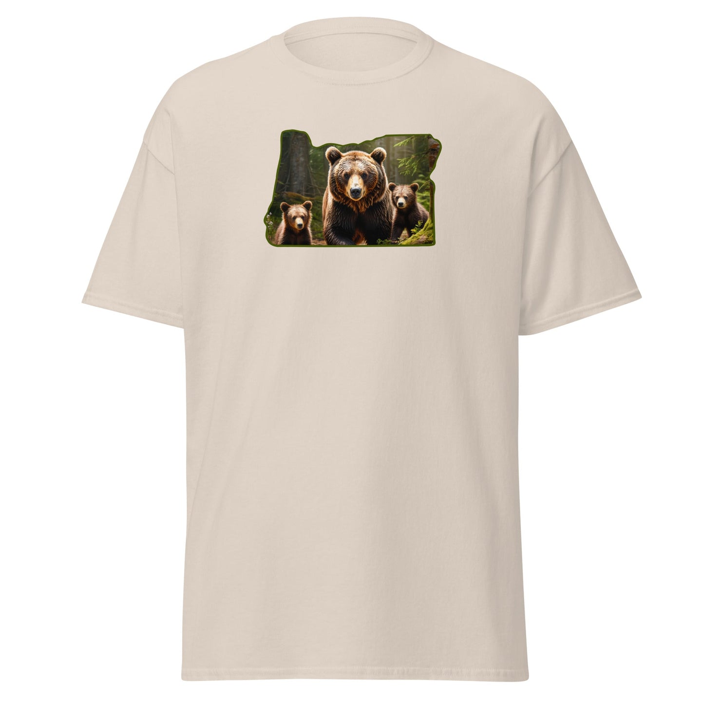 Oregon Bear Family Men's (Unisex) Classic Tee - Men's Shirts - Discovery Co.