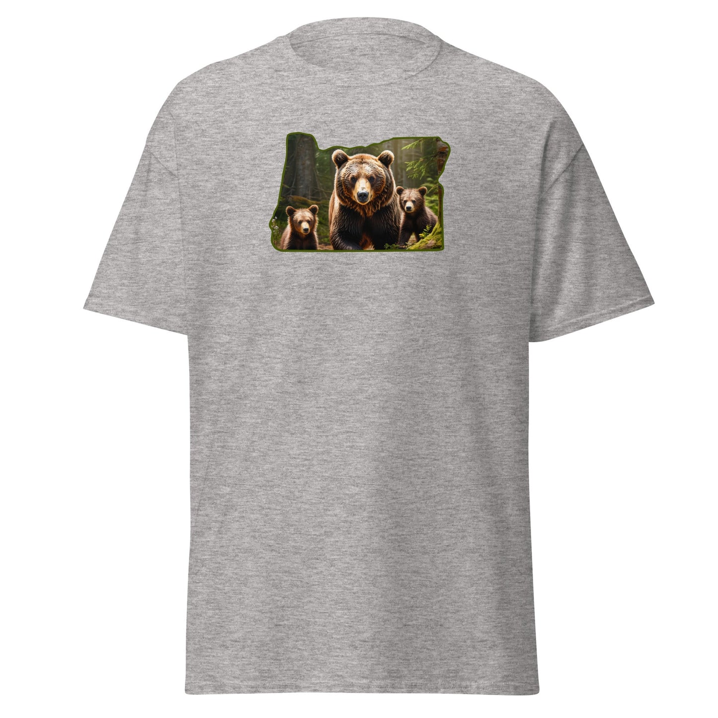 Oregon Bear Family Women's (Unisex) Classic Tee - Women's Shirts - Discovery Co.