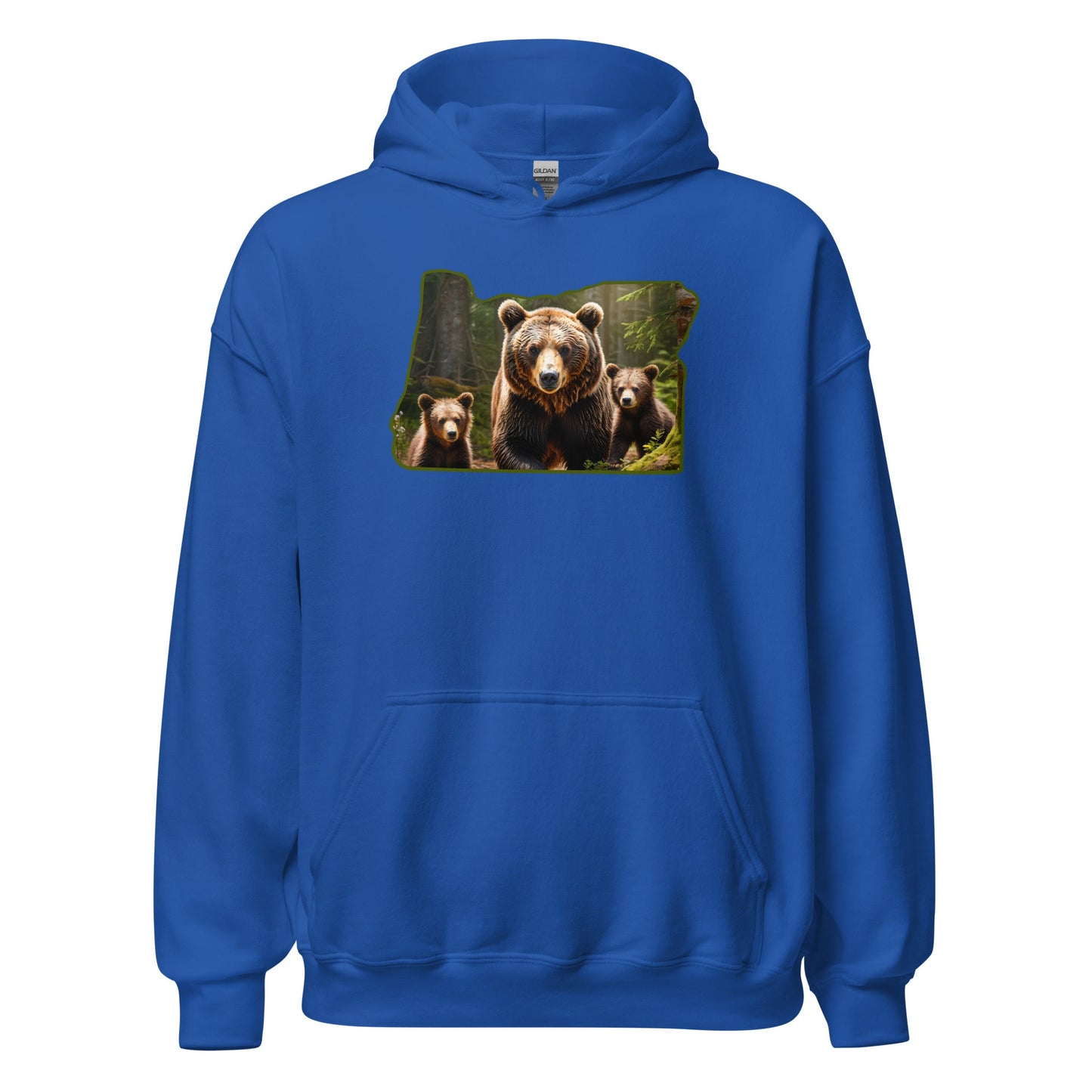 Oregon Bear Family Women's (Unisex) Hoodie - Hoodies - Discovery Co.
