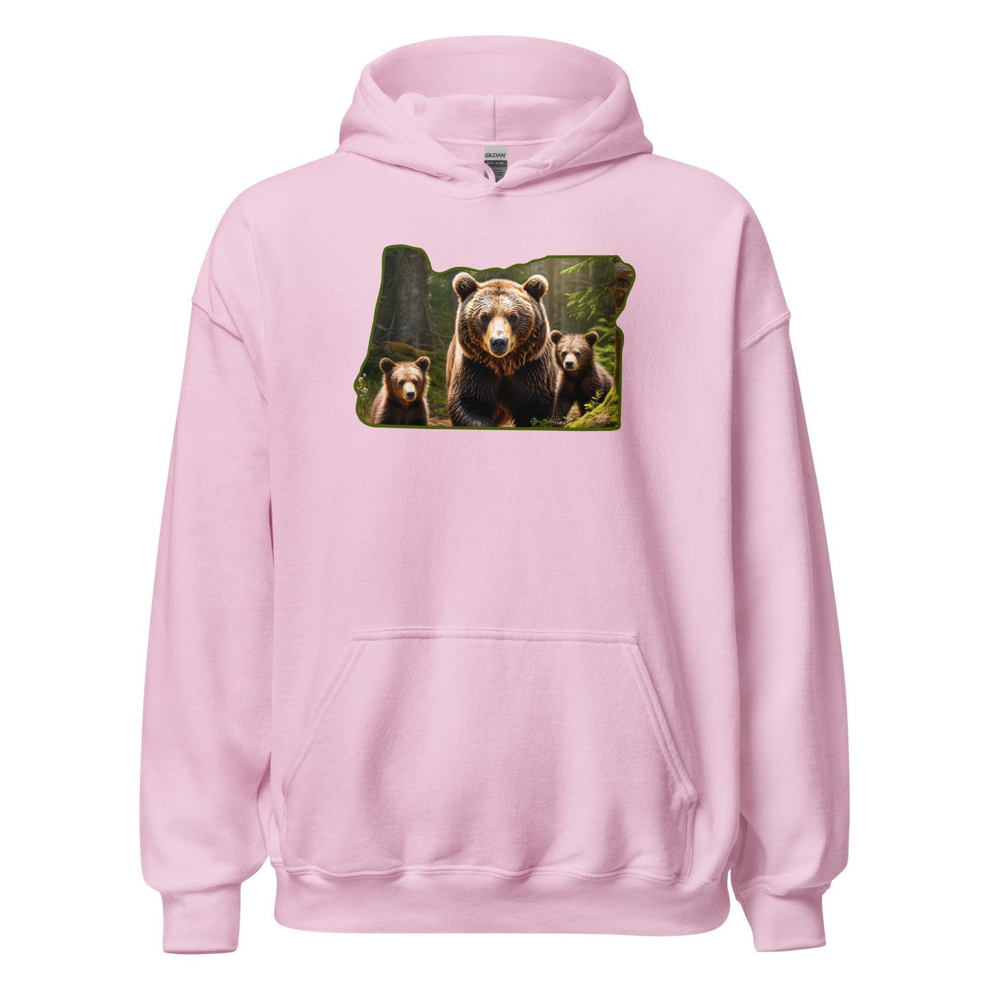 Oregon Bear Family Women's (Unisex) Hoodie - Hoodies - Discovery Co.