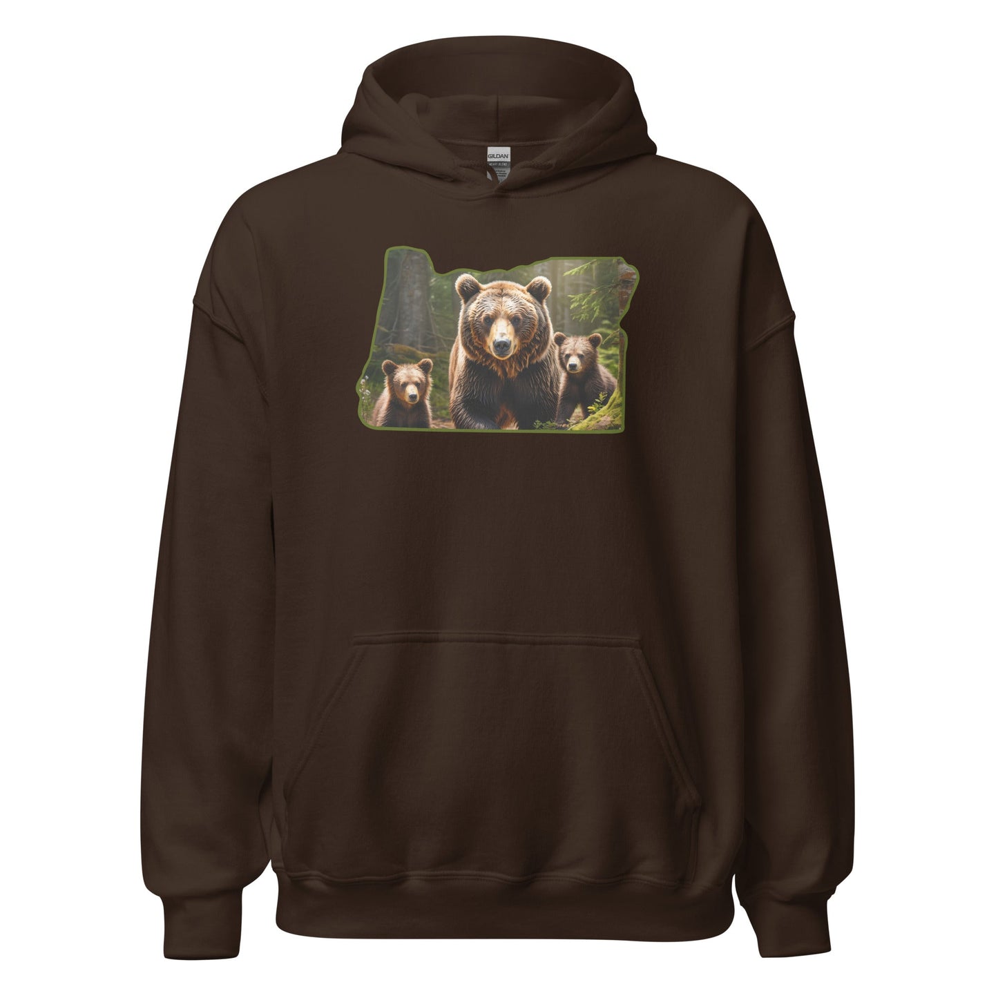 Oregon Bear Family Women's (Unisex) Hoodie - Hoodies - Discovery Co.