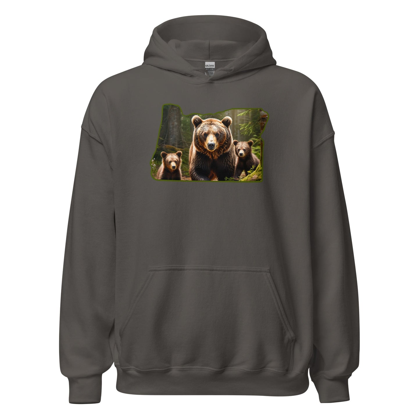 Oregon Bear Family Women's (Unisex) Hoodie - Hoodies - Discovery Co.