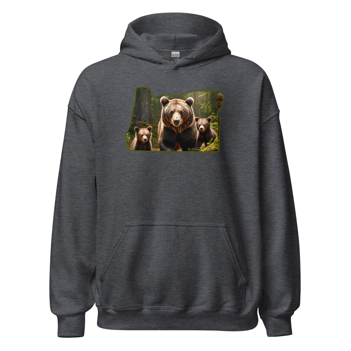 Oregon Bear Family Women's (Unisex) Hoodie - Hoodies - Discovery Co.