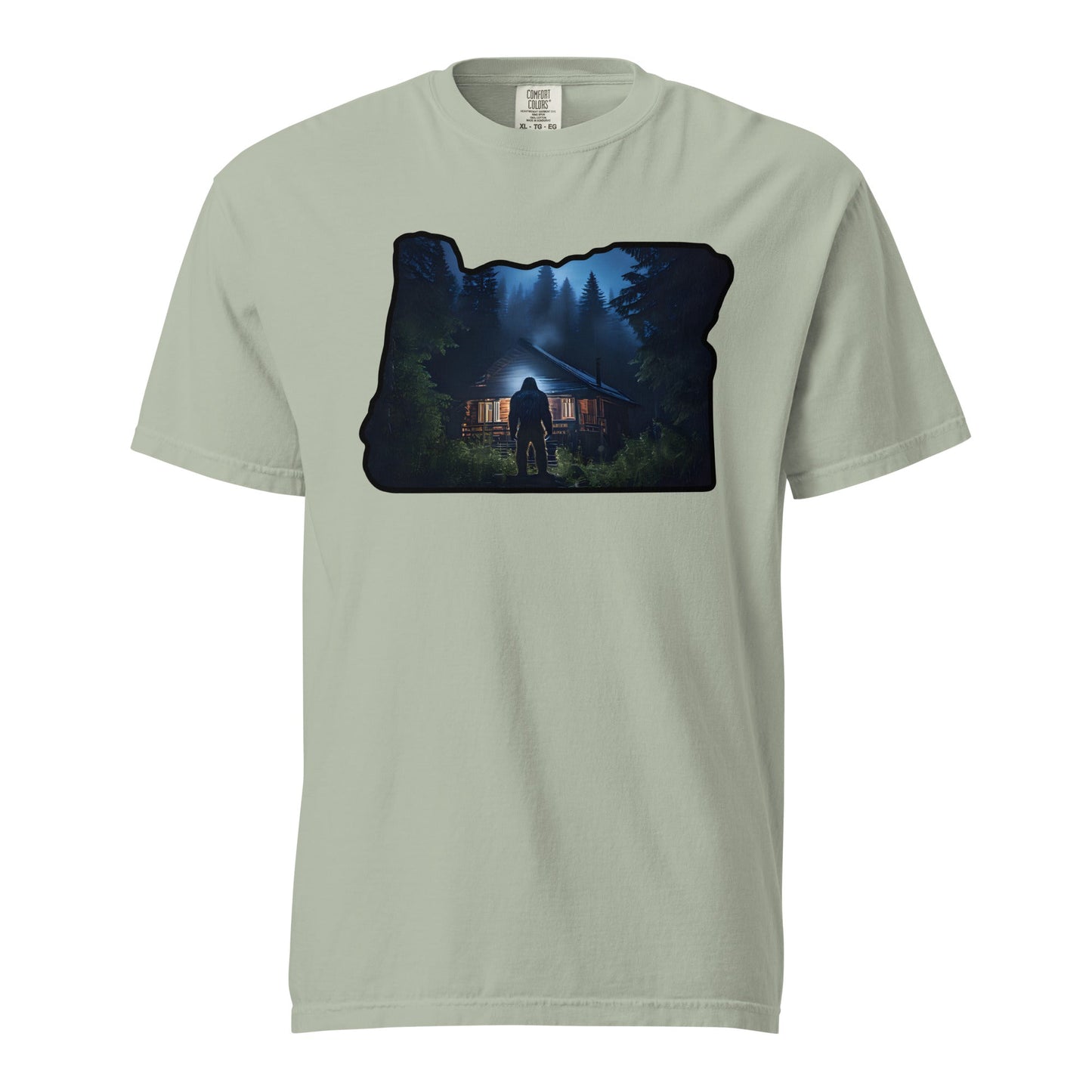 Oregon Bigfoot Visit Women's (Unisex) Premium Tee - Women's Shirts - Discovery Co.