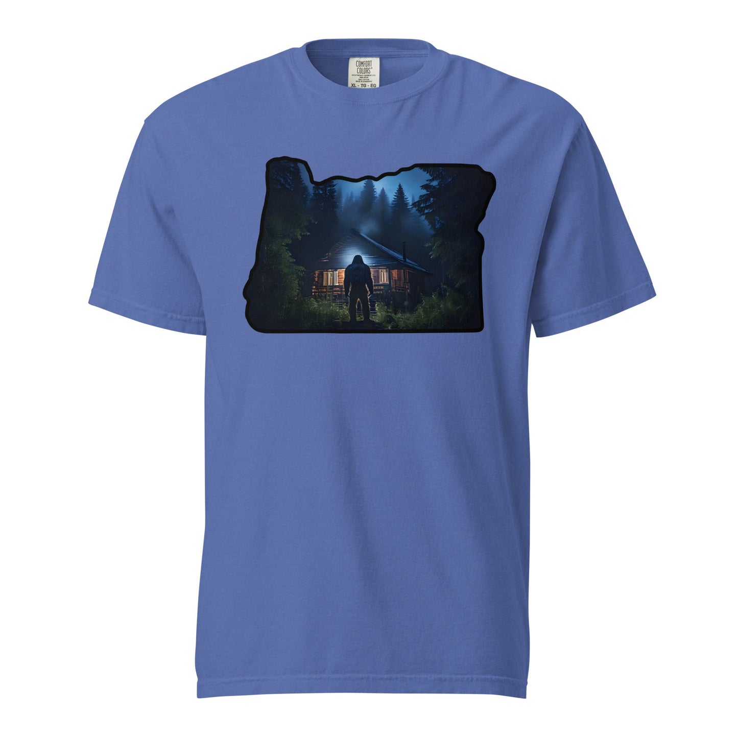 Oregon Bigfoot Visit Women's (Unisex) Premium Tee - Women's Shirts - Discovery Co.