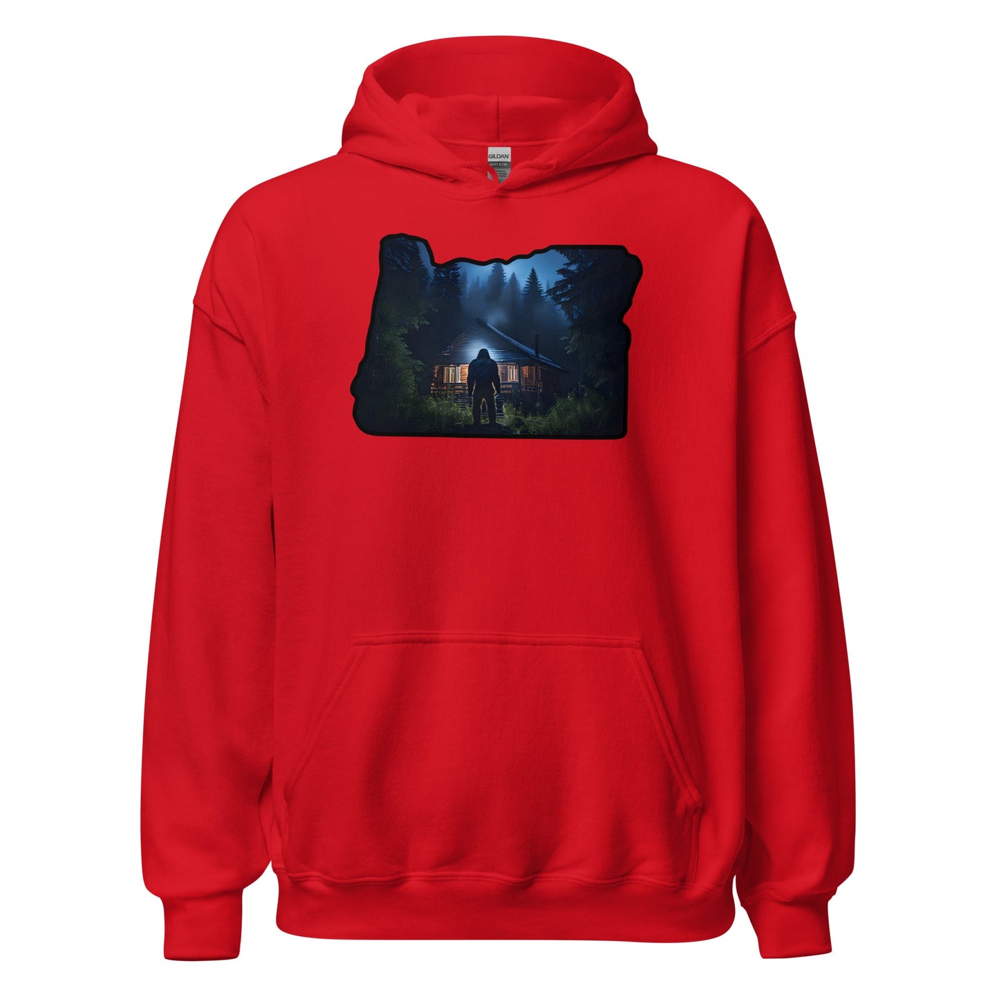 Oregon Bigfoot Visits Women's (Unisex) Hoodie - Hoodies - Discovery Co.