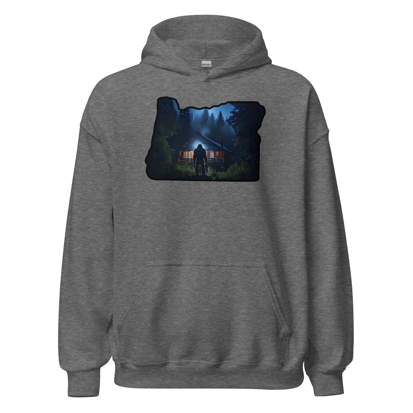 Oregon Bigfoot Visits Women's (Unisex) Hoodie - Hoodies - Discovery Co.