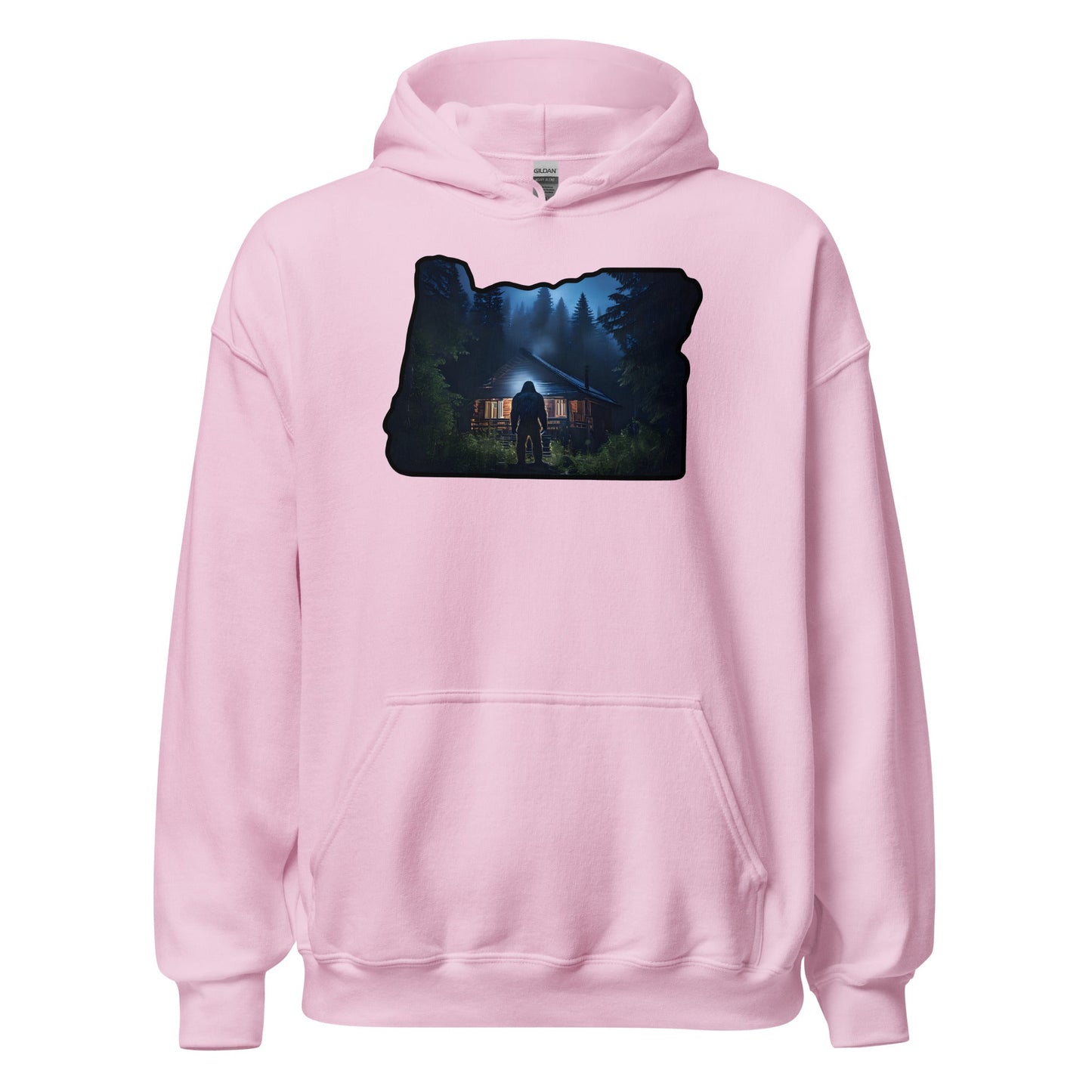 Oregon Bigfoot Visits Women's (Unisex) Hoodie - Hoodies - Discovery Co.