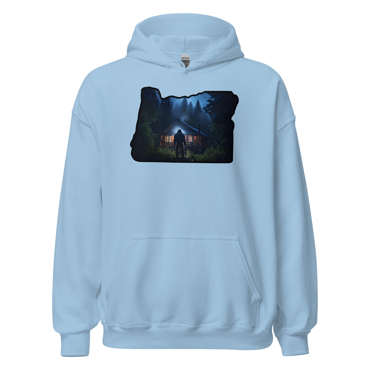 Oregon Bigfoot Visits Women's (Unisex) Hoodie - Hoodies - Discovery Co.