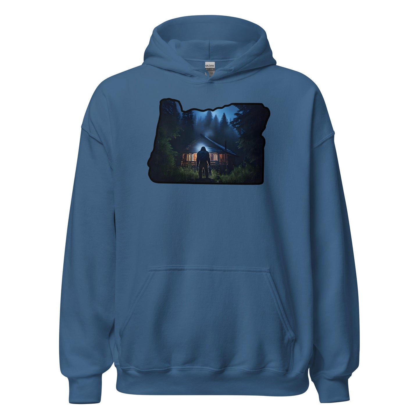 Oregon Bigfoot Visits Women's (Unisex) Hoodie - Hoodies - Discovery Co.