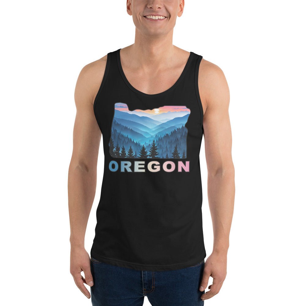 Oregon Blue Mountains II Men's Tank Top - Men's Shirts - Discovery Co.