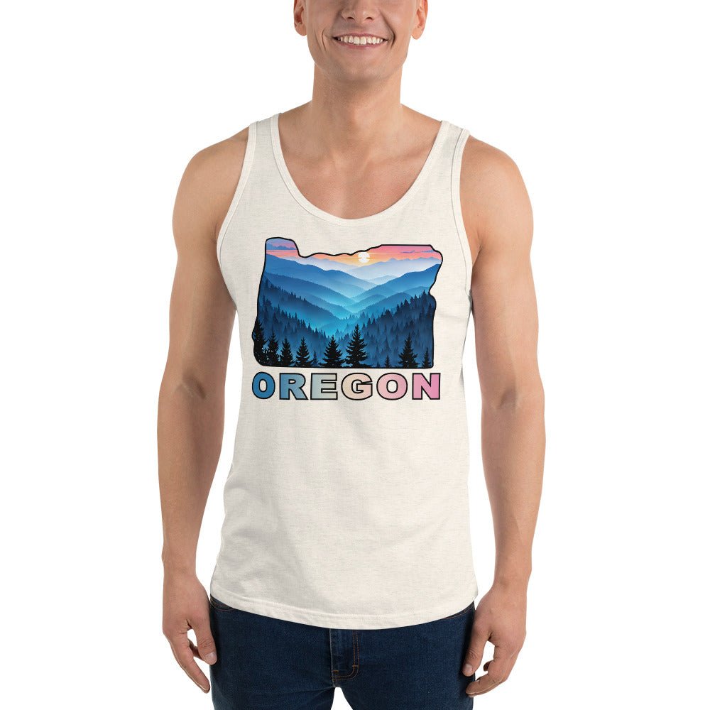 Oregon Blue Mountains II Men's Tank Top - Men's Shirts - Discovery Co.