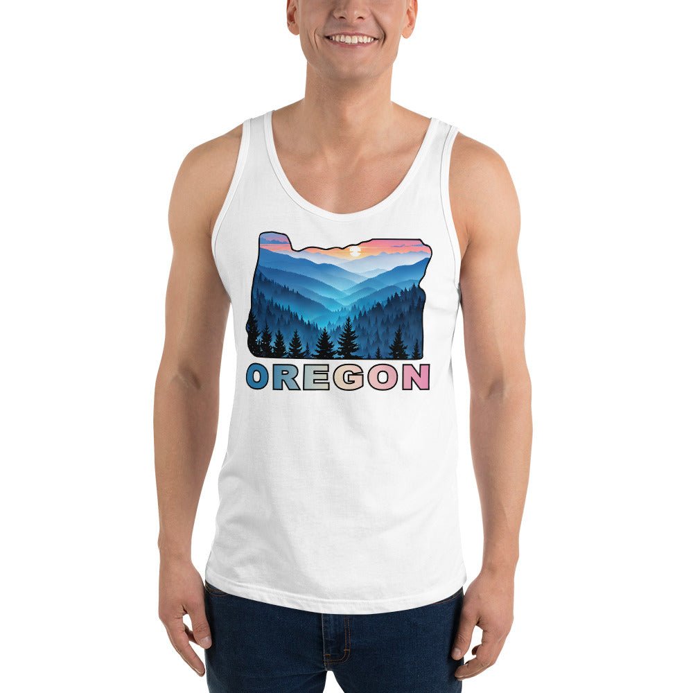 Oregon Blue Mountains II Men's Tank Top - Men's Shirts - Discovery Co.