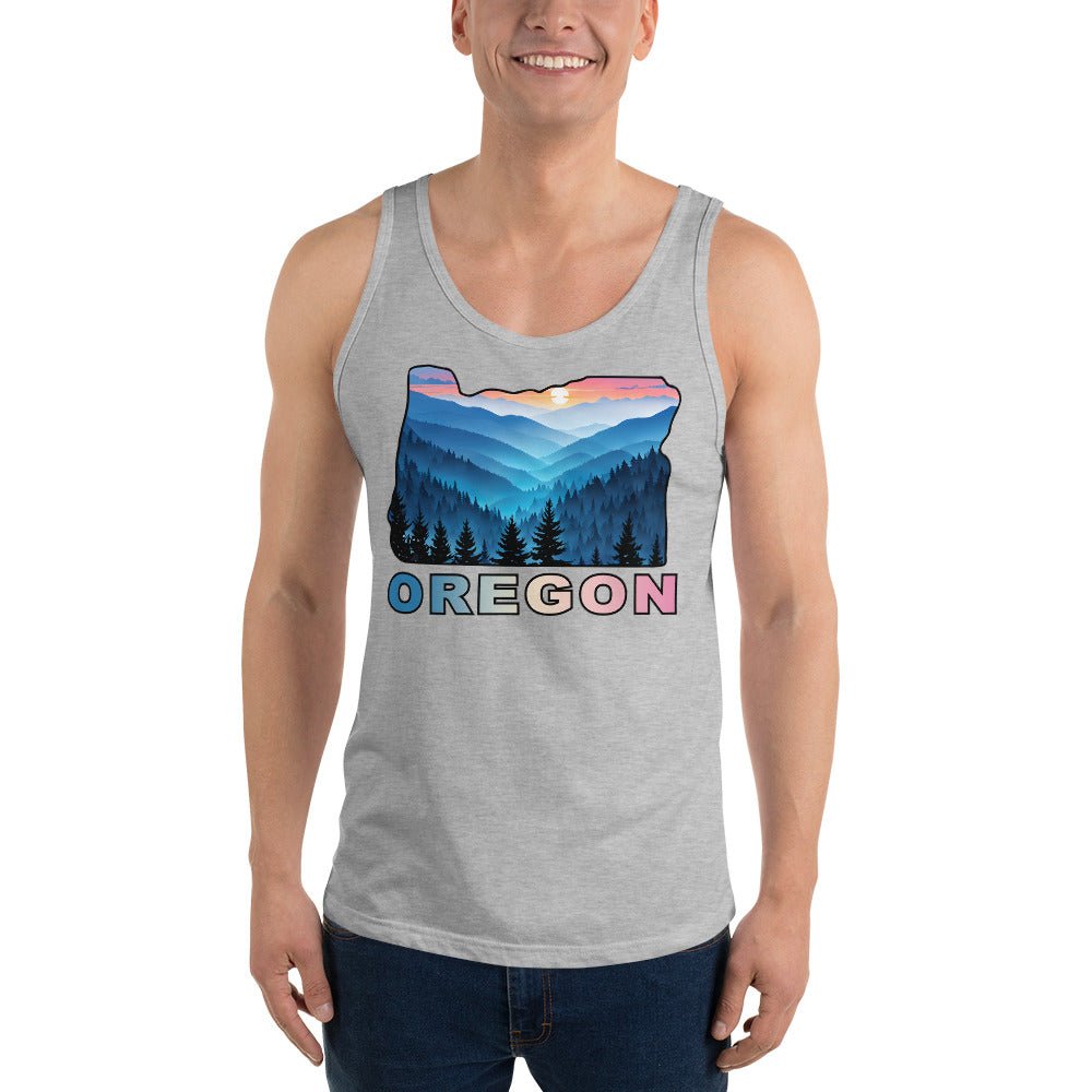 Oregon Blue Mountains II Men's Tank Top - Men's Shirts - Discovery Co.