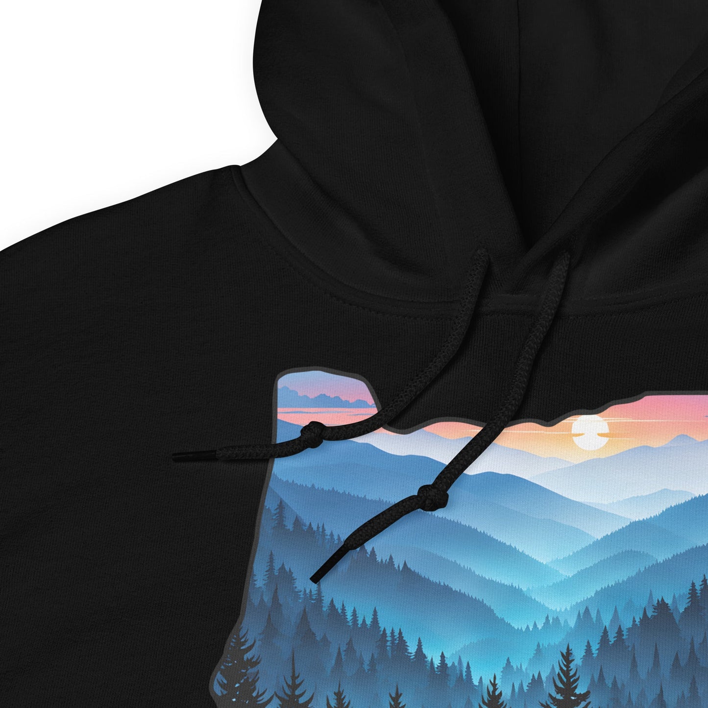 Oregon Blue Mountains II Men's (Unisex) Hoodie - Hoodies - Discovery Co.