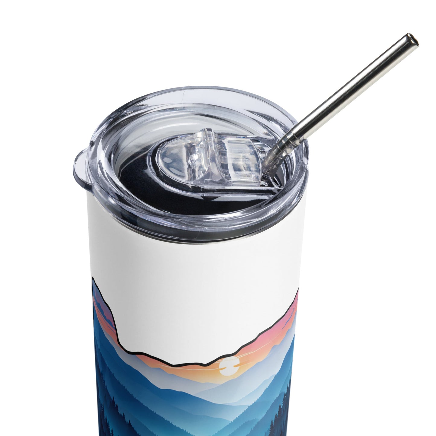 Oregon Blue Mountains II Stainless Steel Tumbler - Steel Tumbler - Discovery Co.
