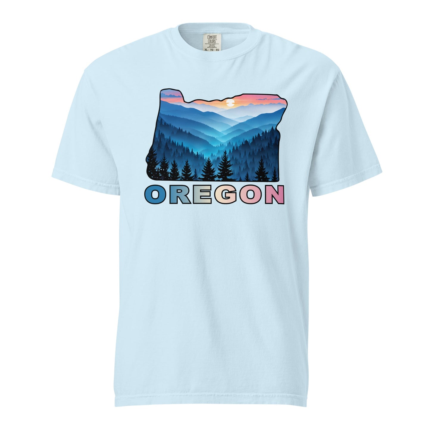 Oregon Blue Mountains II Women's (Unisex) Premium Tee - Women's Shirts - Discovery Co.