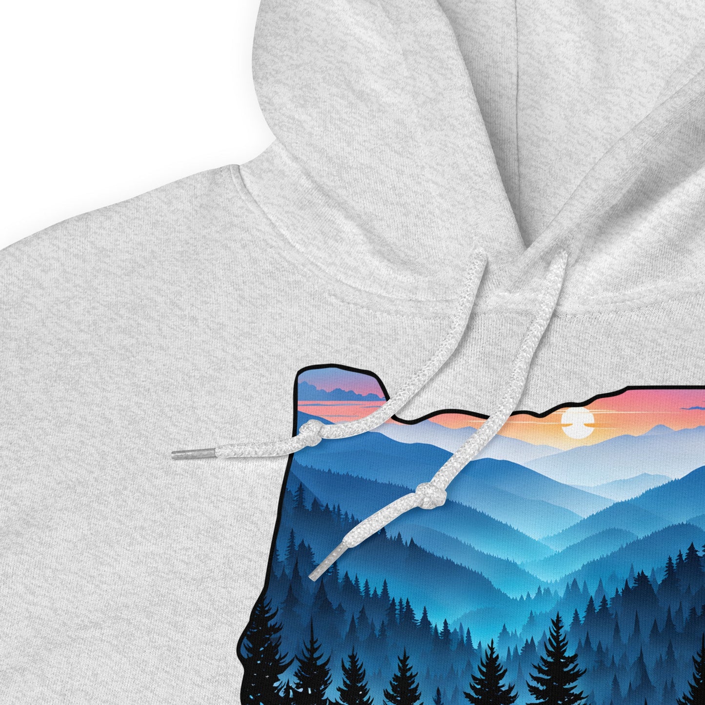 Oregon Blue Mountains Men's (Unisex) Hoodie - Hoodies - Discovery Co.