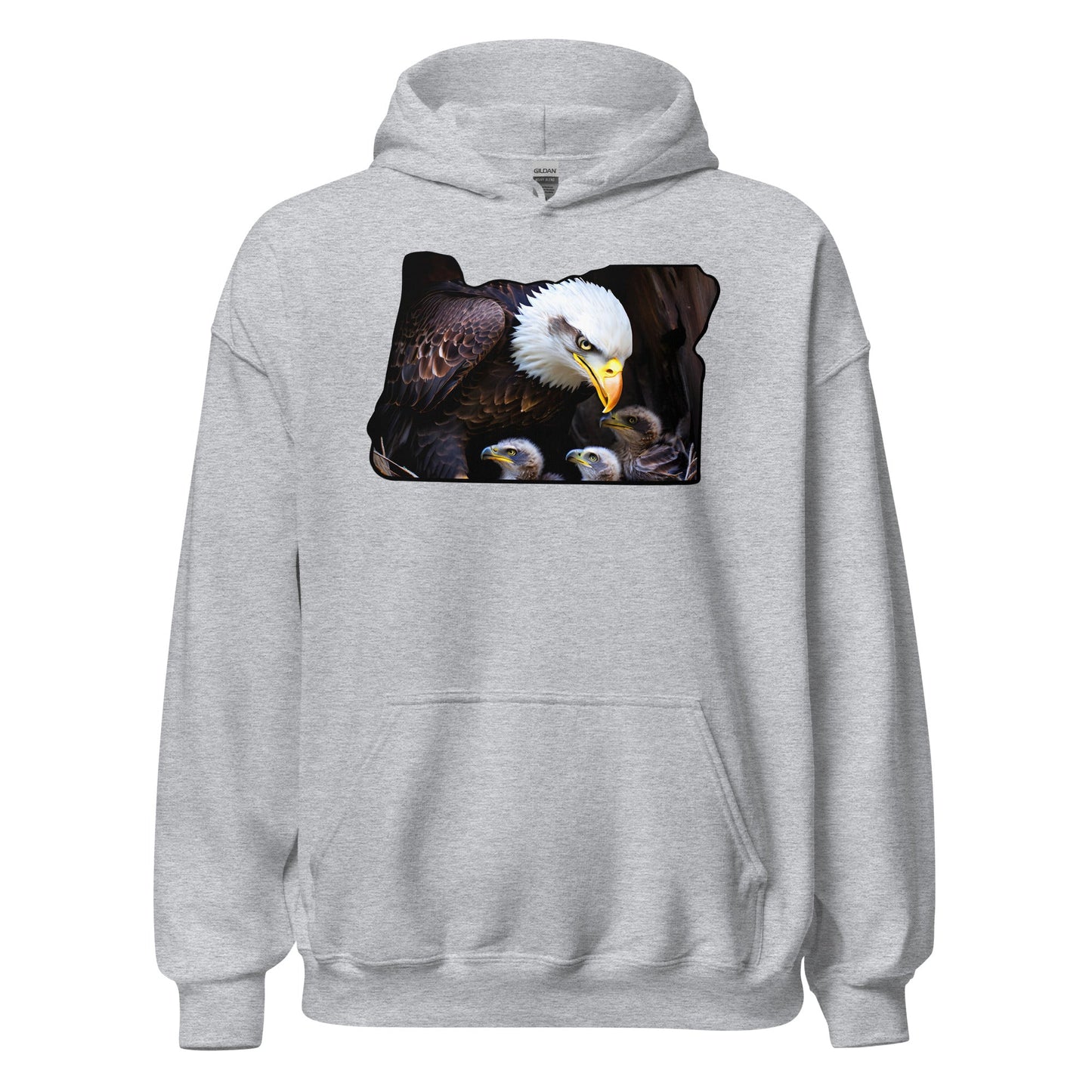 Oregon Eagle Men's (Unisex) Hoodie - Hoodies - Discovery Co.