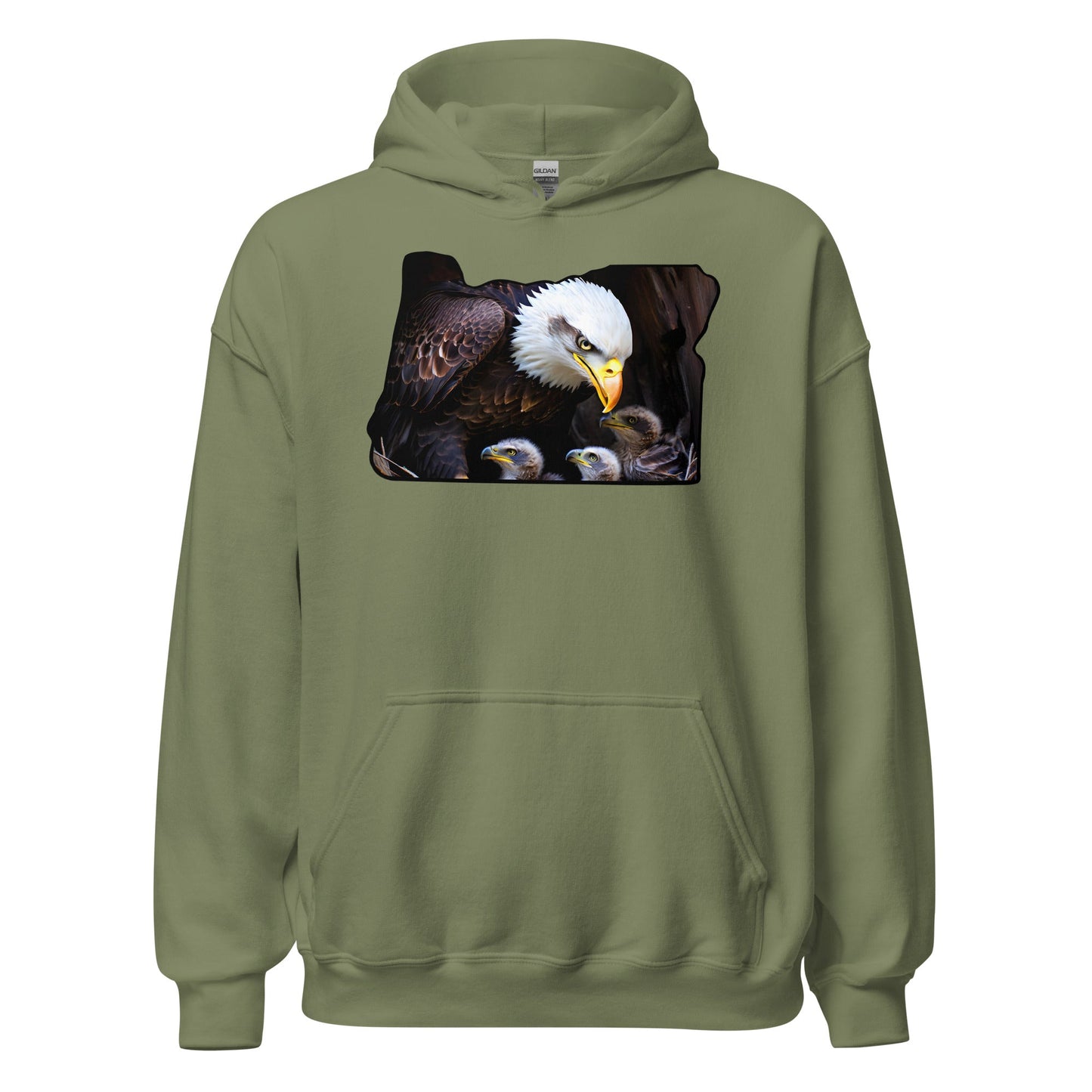 Oregon Eagle Men's (Unisex) Hoodie - Hoodies - Discovery Co.