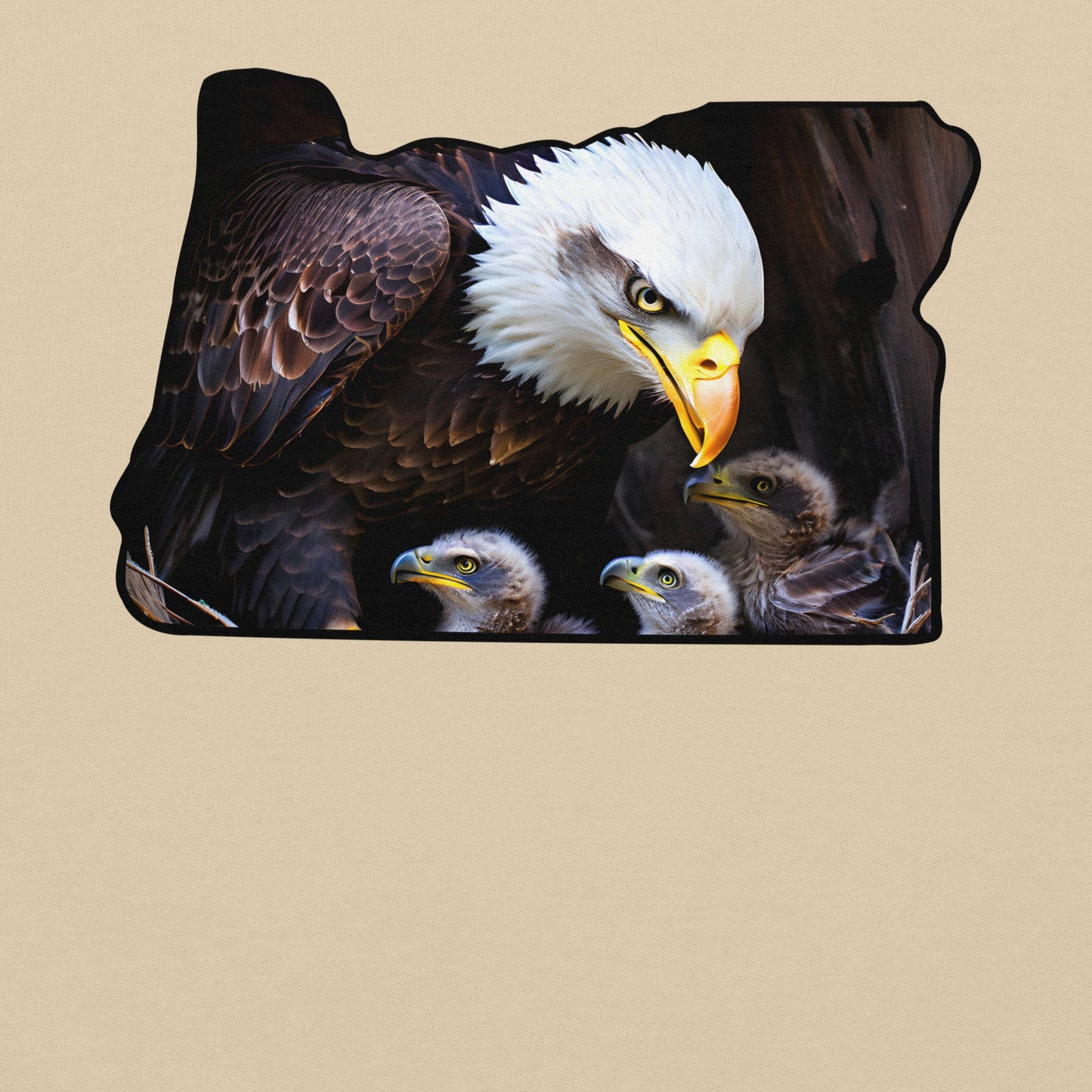 Oregon Eagle Men's (Unisex) Hoodie - Hoodies - Discovery Co.